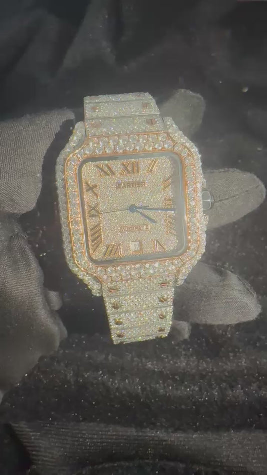 CARTIER SANTOS TWO TONE